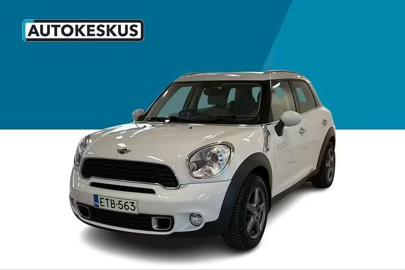 Valkoinen Käytetty 2013 Mini Cooper S Countryman Katumaasturi | 8 390 € - Kuva 1/4