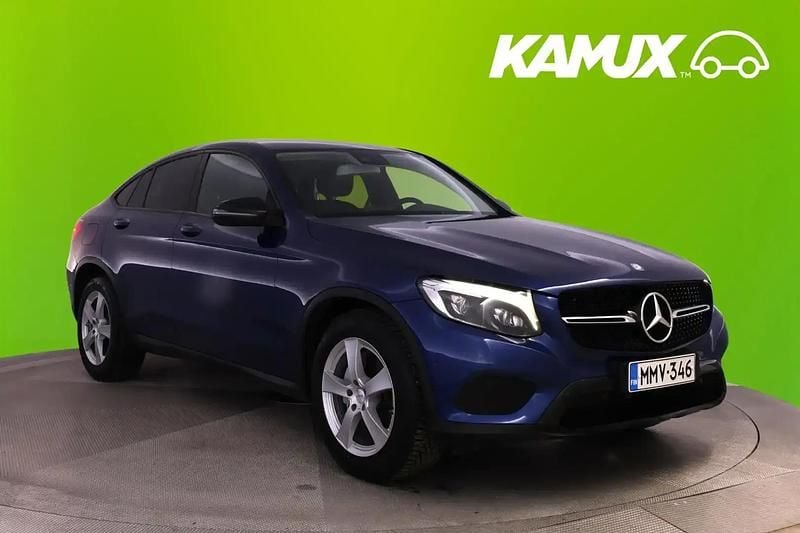 Käytetty Mercedes GLC220 Business 170 HP (125 kW) 2017 Sininen Coupe - kaksiovinen