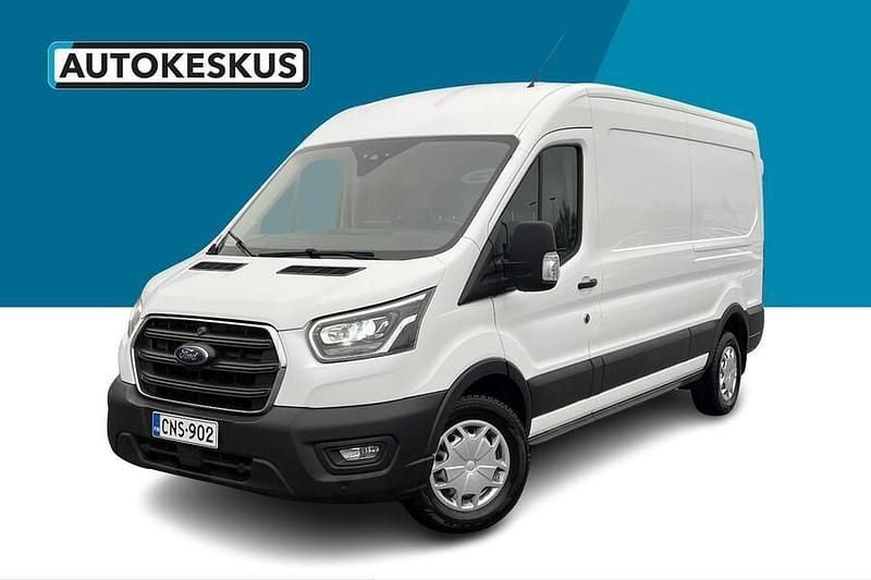 Valkoinen Käytetty 2019 Ford Transit Trend Van | 15 790 € (Supertarjous) - Kuva 1/2