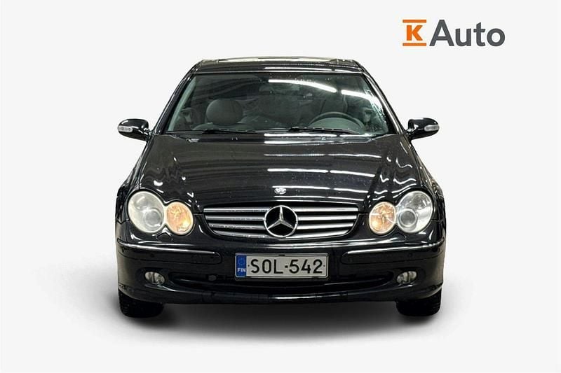 Käytetty Mercedes CLK200 Elegance 161 HP (118 kW) 2006 Musta Coupe - kaksiovinen