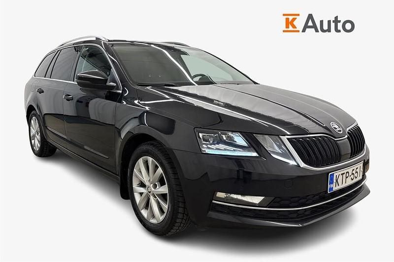 Käytetty Skoda Octavia Style 116 HP (85 kW) 2019 Musta Farmari