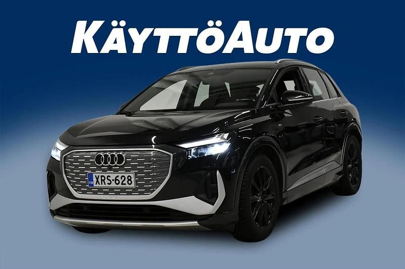 Musta Käytetty 2023 Audi Q4 e-tron Advanced Katumaasturi | 37 900 € (Perustarjous) - Kuva 1/4