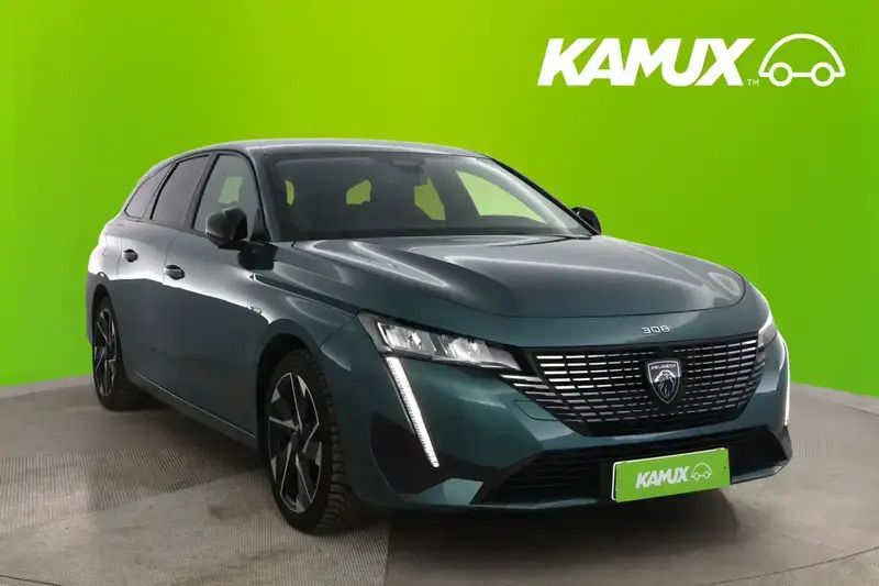 Sininen Käytetty 2022 Peugeot 308 Allure Farmari | 25 900 € (Perustarjous) - Kuva 1/4