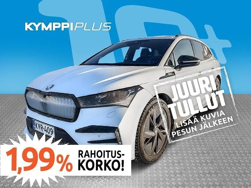 Valkoinen Käytetty 2024 Skoda Enyaq iV Business Line Katumaasturi | 42 870 € (Hyvä tarjous) - Kuva 1/1