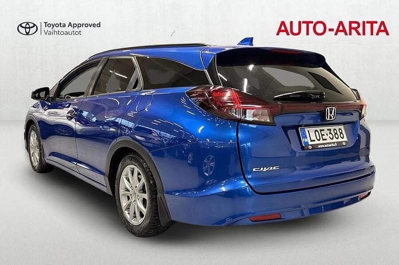 Käytetty Honda Civic Sport 141 HP (103 kW) 2018 Sininen Farmari