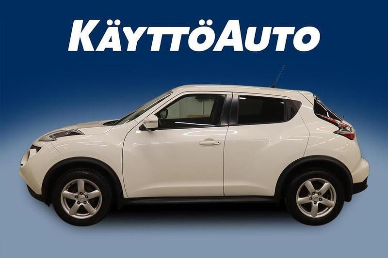 Käytetty Nissan Juke Acenta 116 HP (85 kW) 2014 Valkoinen Katumaasturi