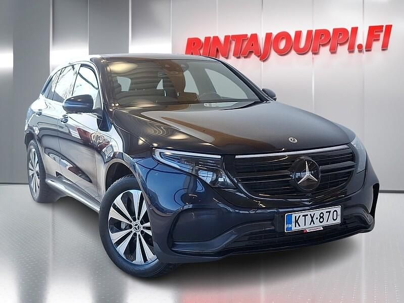 Käytetty Mercedes EQC400 AMG 300 kW (408 HP) 2020 Sininen Katumaasturi