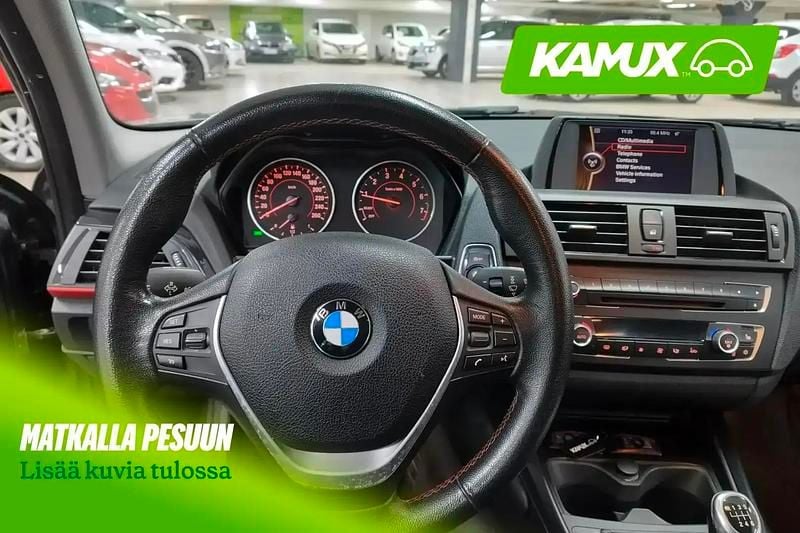 Käytetty BMW 116 Sport Line 185 HP (136 kW) 2013 Hopea / harmaa Viistoperä