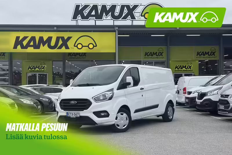 Valkoinen Käytetty 2021 Ford Transit Custom Trend Van | 27 900 € (Hyvä tarjous) - Kuva 1/1