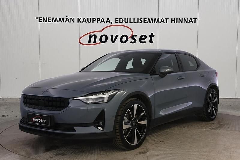 Harmaa Käytetty 2022 Polestar 2 Long Range Single Motor Viistoperä | 23 770 € (Hieman kallis) - Kuva 1/4