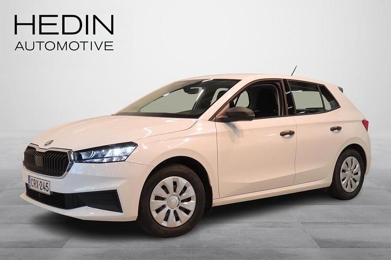 Valkoinen Käytetty 2024 Skoda Fabia Ambition Viistoperä | 17 490 € (Hieman kallis) - Kuva 1/4