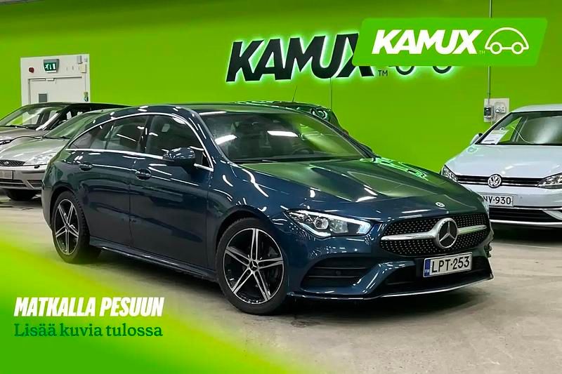 Käytetty Mercedes CLA180 Shooting Brake Business 136 HP (100 kW) 2021 Sininen Farmari