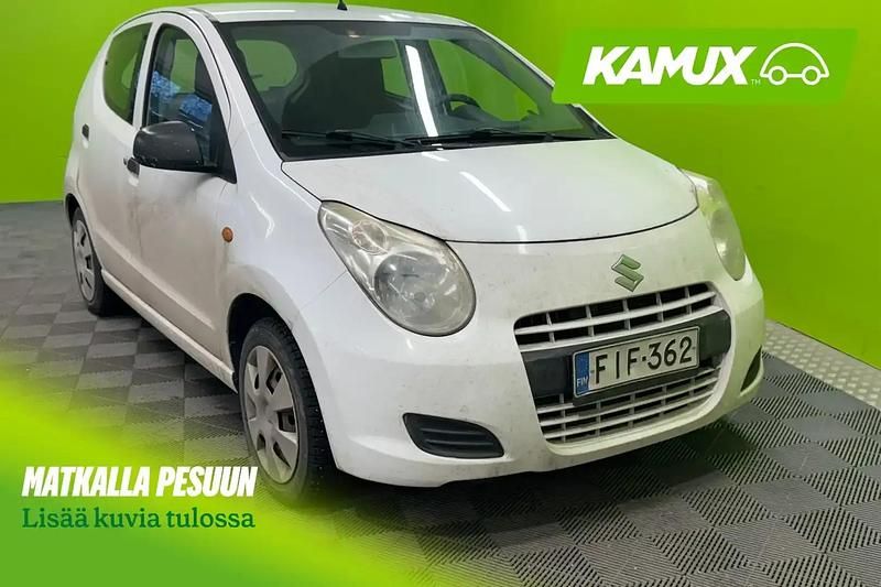 Käytetty Suzuki Alto GL 68 HP (50 kW) 2010 Valkoinen Viistoperä
