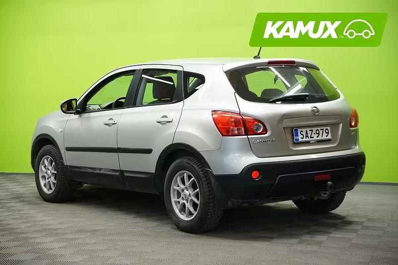 Käytetty Nissan Qashqai Acenta 150 HP (110 kW) 2008 Hopea / harmaa Katumaasturi