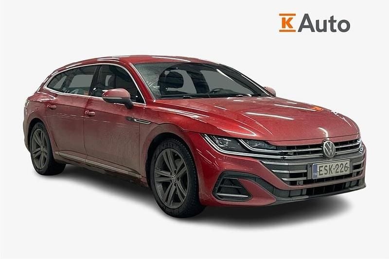 Käytetty VW Arteon R-line 150 HP (110 kW) 2022 Punainen Farmari