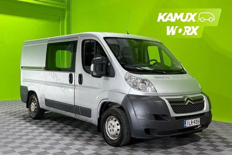 Käytetty Citroën Jumper 110 HP (80 kW) 2014 Hopea / harmaa Tila-auto