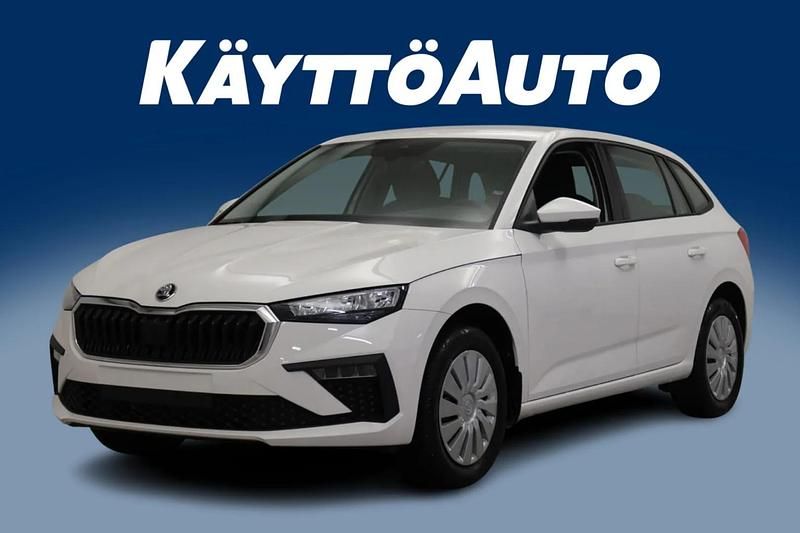Valkoinen Uusi 2025 Skoda Scala Essence Viistoperä | 24 716 € - Kuva 1/4