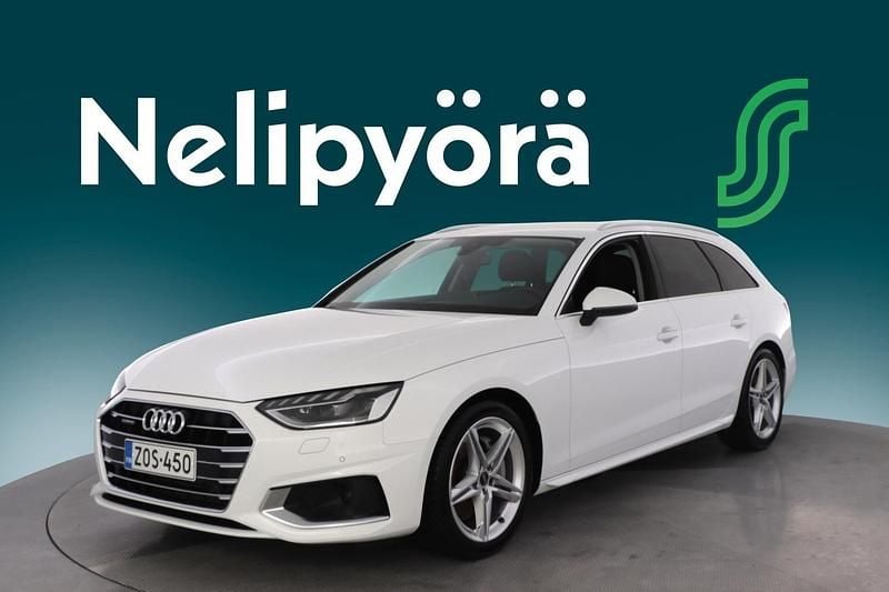 Valkoinen Käytetty 2023 Audi A4 Advanced Farmari | 33 800 € (Perustarjous) - Kuva 1/3
