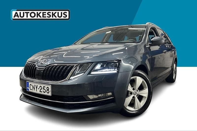 Harmaa Käytetty 2020 Skoda Octavia G-TEC Business Line Farmari | 13 390 € (Hyvä tarjous) - Kuva 1/3