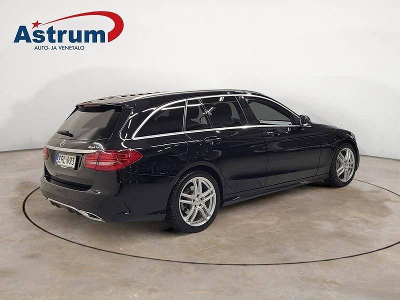 Käytetty Mercedes C200 Business 184 HP (135 kW) 2019 Musta Farmari