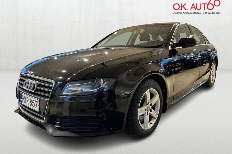 Musta Käytetty 2011 Audi A4 Business Plus Sedan | 6 900 € (Hieman kallis) - Kuva 1/4