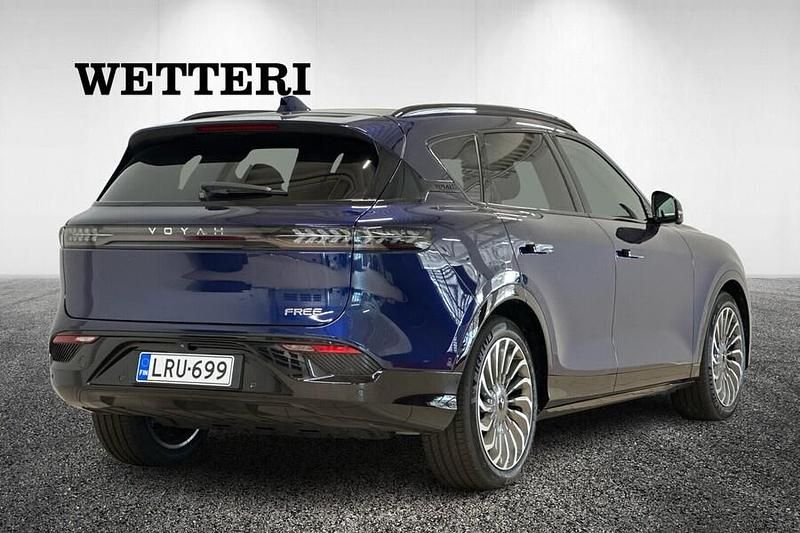 Uusi Voyah Free 360 kW (490 HP) 2025 Sininen Katumaasturi