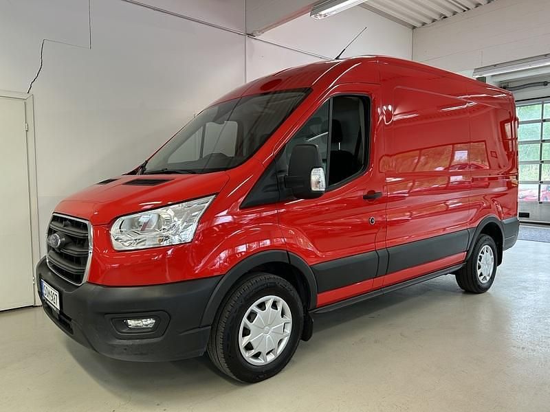 Punainen Käytetty 2020 Ford Transit Trend Van | 24 900 € (Perustarjous) - Kuva 1/4