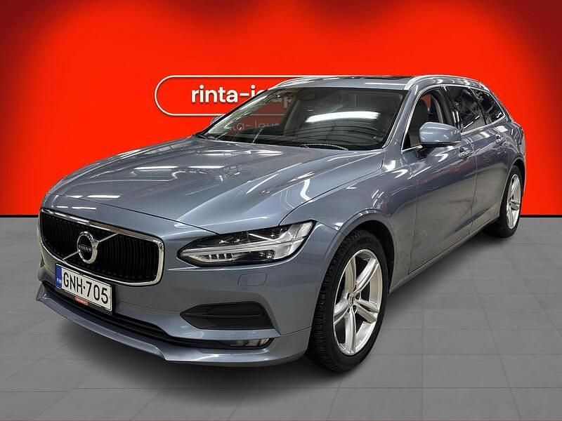 Sininen Käytetty 2017 Volvo V90 Momentum Farmari | 21 200 € (Perustarjous) - Kuva 1/3