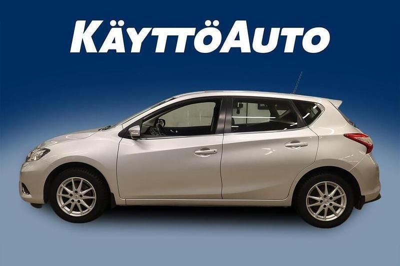 Käytetty Nissan Pulsar Acenta 116 HP (85 kW) 2015 Met. hopea Viistoperä
