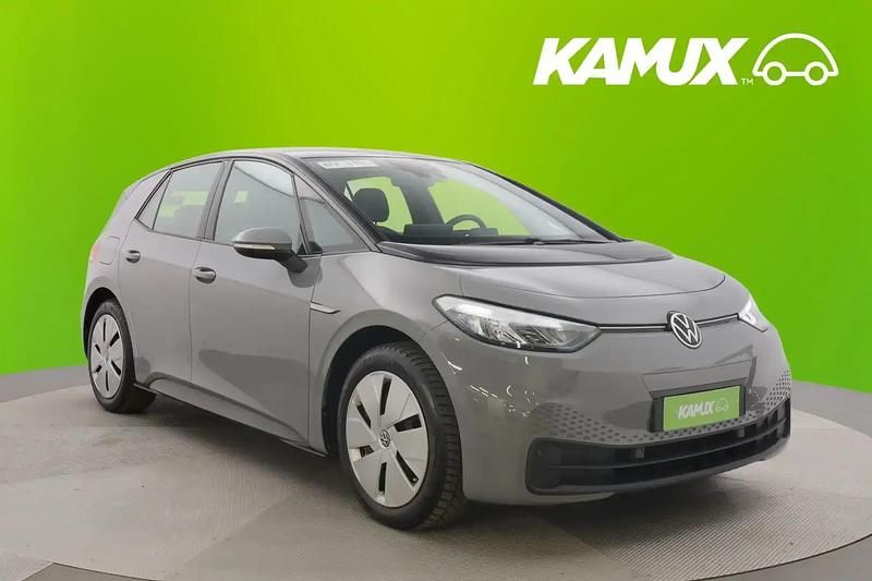 Hopea / harmaa Käytetty 2021 VW ID.3 Pure Viistoperä | 18 690 € (Perustarjous) - Kuva 1/4