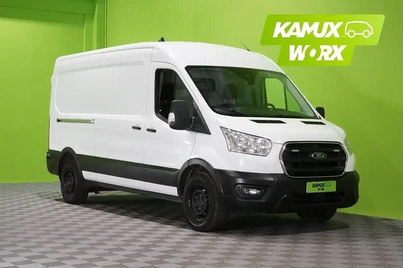 Valkoinen Käytetty 2021 Ford Transit Trend Van | 27 990 € (Hyvä tarjous) - Kuva 1/4