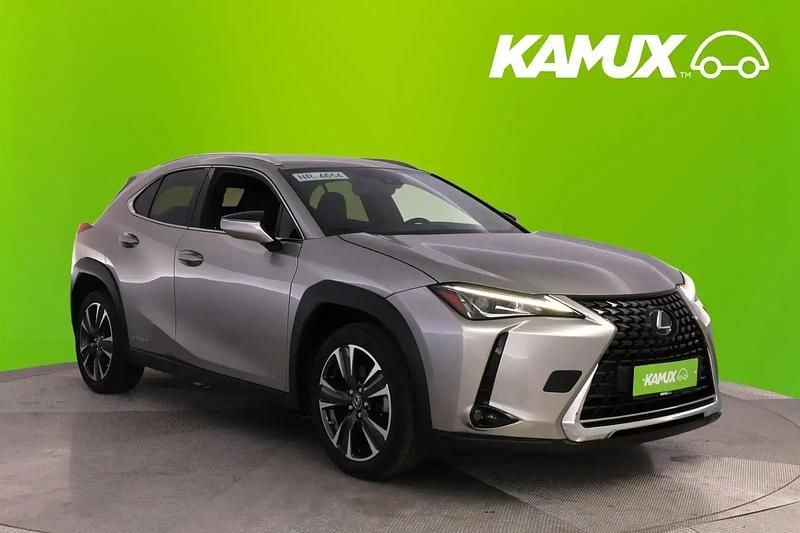 Hopea / harmaa Käytetty 2019 Lexus UX 250h Katumaasturi | 23 890 € (Perustarjous) - Kuva 1/4