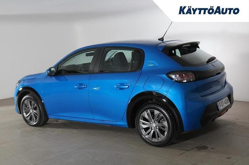 Käytetty Peugeot e-208 Active 100 kW (136 HP) 2022 Sininen Viistoperä