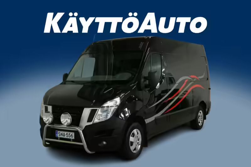 Musta Käytetty 2016 Nissan NV400 Van | 14 900 € - Kuva 1/4