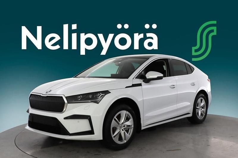 Met. valkoinen Uusi 2025 Skoda Enyaq iV Business Line Katumaasturi | 57 130 € (Hyvä tarjous) - Kuva 1/3