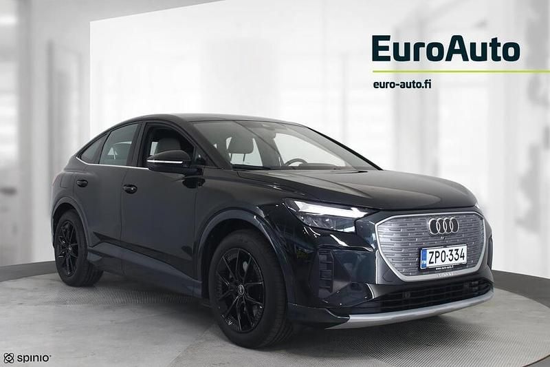 Käytetty Audi Q4 Sportback e-tron 219 kW (299 HP) 2022 Musta Katumaasturi
