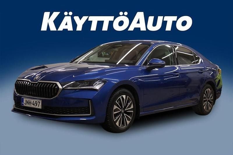 Käytetty Skoda Superb Style 150 HP (110 kW) 2024 Sininen Sedan