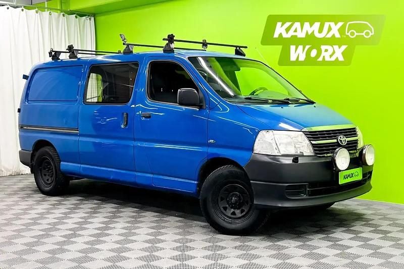 Sininen Käytetty 2009 Toyota HiAce | 13 490 € (Perustarjous) - Kuva 1/4