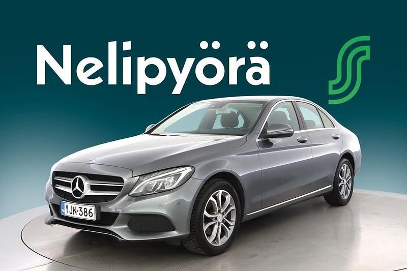 Harmaa Käytetty 2017 Mercedes C200 Active Sedan | 25 900 € (Perustarjous) - Kuva 1/2