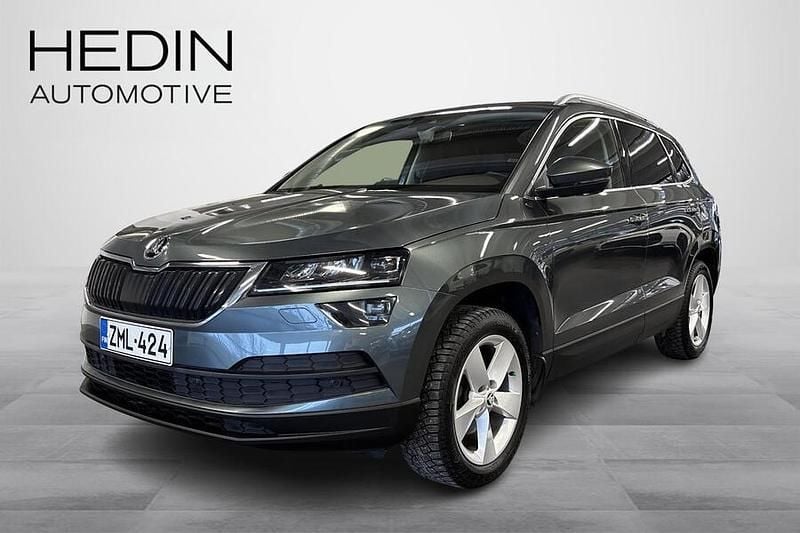 Harmaa Käytetty 2019 Skoda Karoq Style Katumaasturi | 17 990 € (Perustarjous) - Kuva 1/4