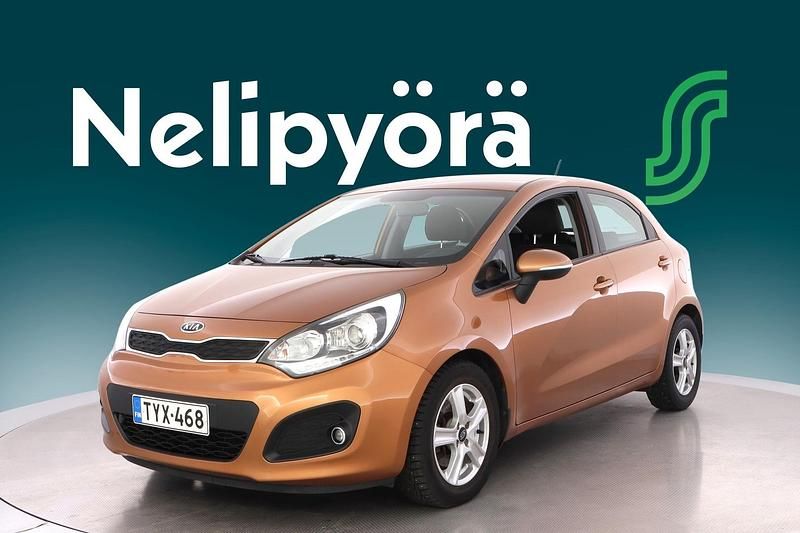 Keltainen Käytetty 2012 Kia Rio EX Viistoperä | 5 990 € (Perustarjous) - Kuva 1/3