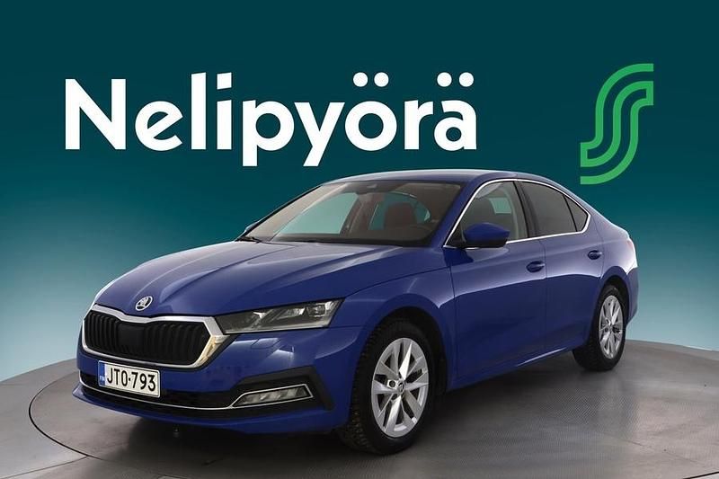 Sininen Käytetty 2022 Skoda Octavia Comfort Sedan | 22 900 € (Perustarjous) - Kuva 1/3