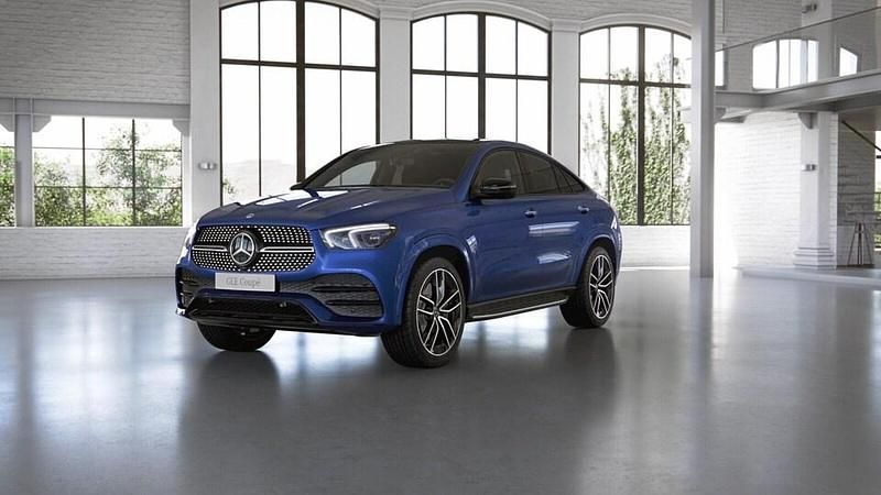 Käytetty Mercedes GLE350 AMG Line Premium Plus 194 HP (142 kW) 2021 Sininen Coupe - kaksiovinen