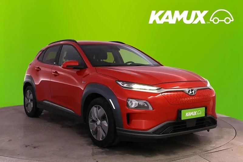 Käytetty Hyundai Kona Comfort 100 kW (136 HP) 2021 Oranssi Katumaasturi