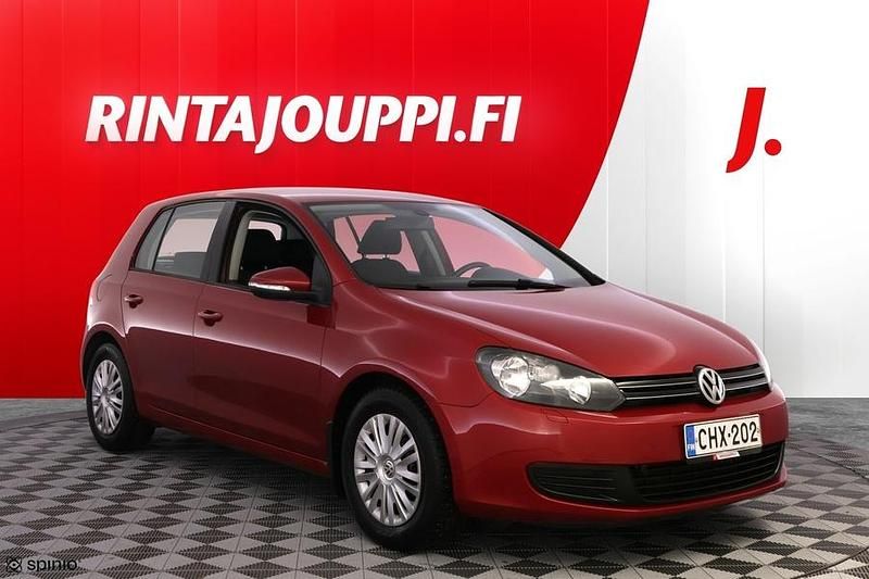 Punainen Käytetty 2010 VW Golf VI Comfortline Viistoperä | 5 800 € (Hyvä tarjous) - Kuva 1/3