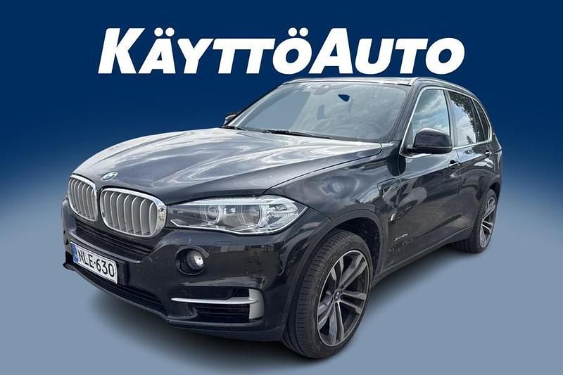 Musta Käytetty 2018 BMW X5 Exclusive Katumaasturi | 29 900 € (Supertarjous) - Kuva 1/4