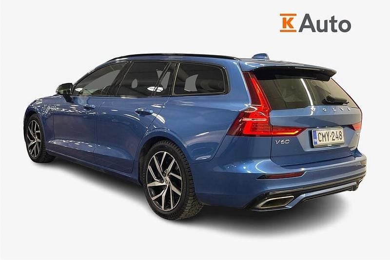 Käytetty Volvo V60 R-Design 392 HP (288 kW) 2019 Met. sininen Farmari