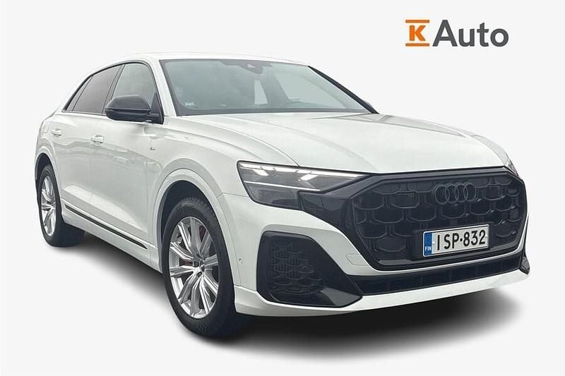 Valkoinen Uusi 2025 Audi Q8 Katumaasturi | 112 900 € (Perustarjous) - Kuva 1/4