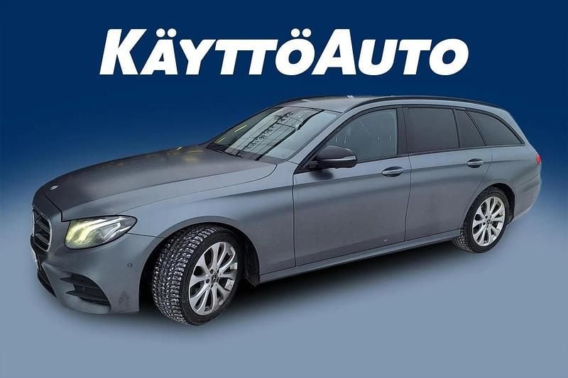 Harmaa Käytetty 2017 Mercedes E220 Business Farmari | 16 900 € (Hyvä tarjous) - Kuva 1/4