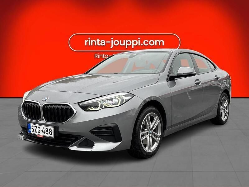 Harmaa Käytetty 2022 BMW 218 Sport Line Coupe - kaksiovinen | 28 480 € (Perustarjous) - Kuva 1/3